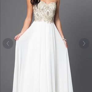 Off White Prom/Wedding Dress
